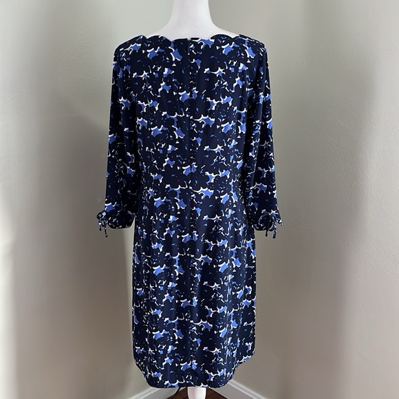 TALBOTS Crepe Shift Dress - Floral Print - Picture 8 of 14
